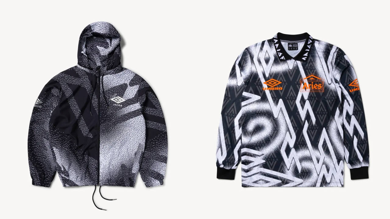 Aries x Umbro Hit the Back of the Net With This Football Inspired Collab