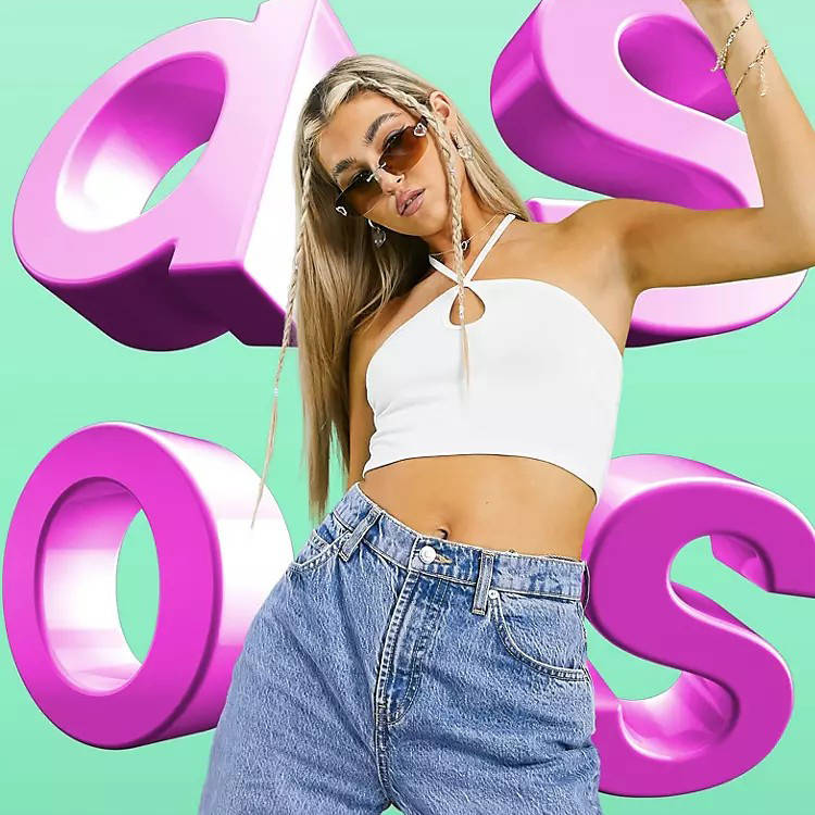 ASOS DESIGN Bandeau Crop Top