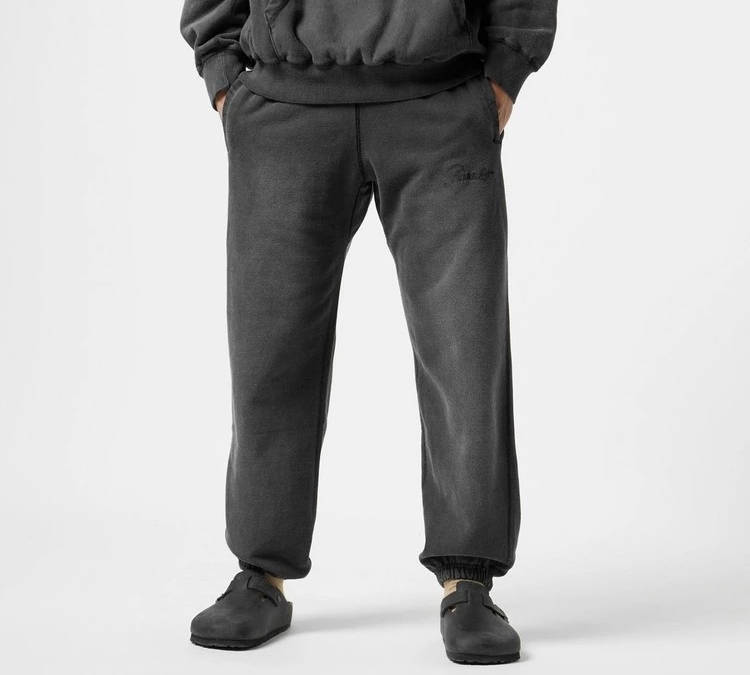 sweatpants with logo on front