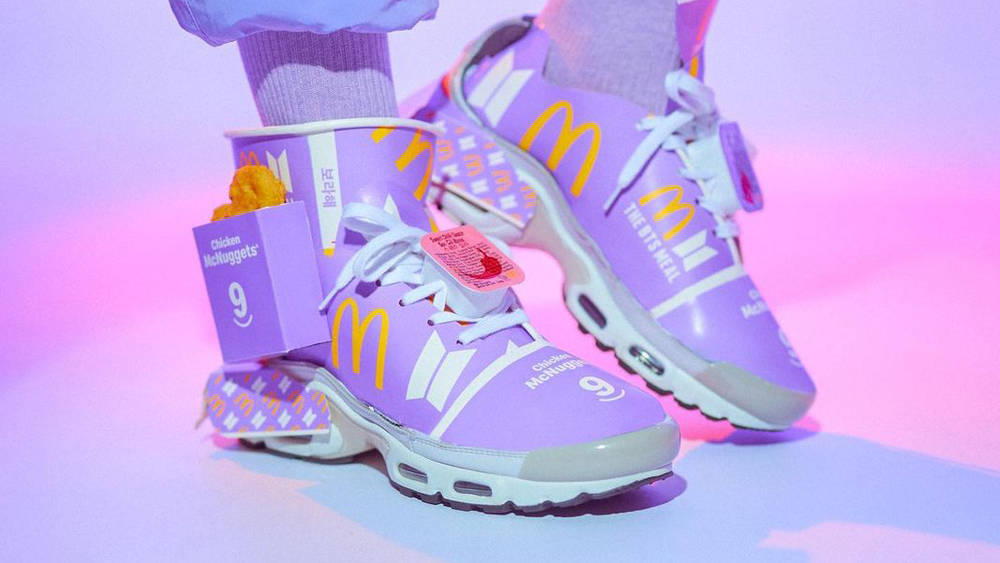 Image via josiahchua BTS x McDonald’s x Nike TN Air Max Plus “McNugget Meal”