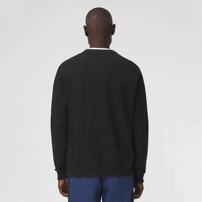 Плащ burberry новий Applique Cotton Sweatshirt Black Back