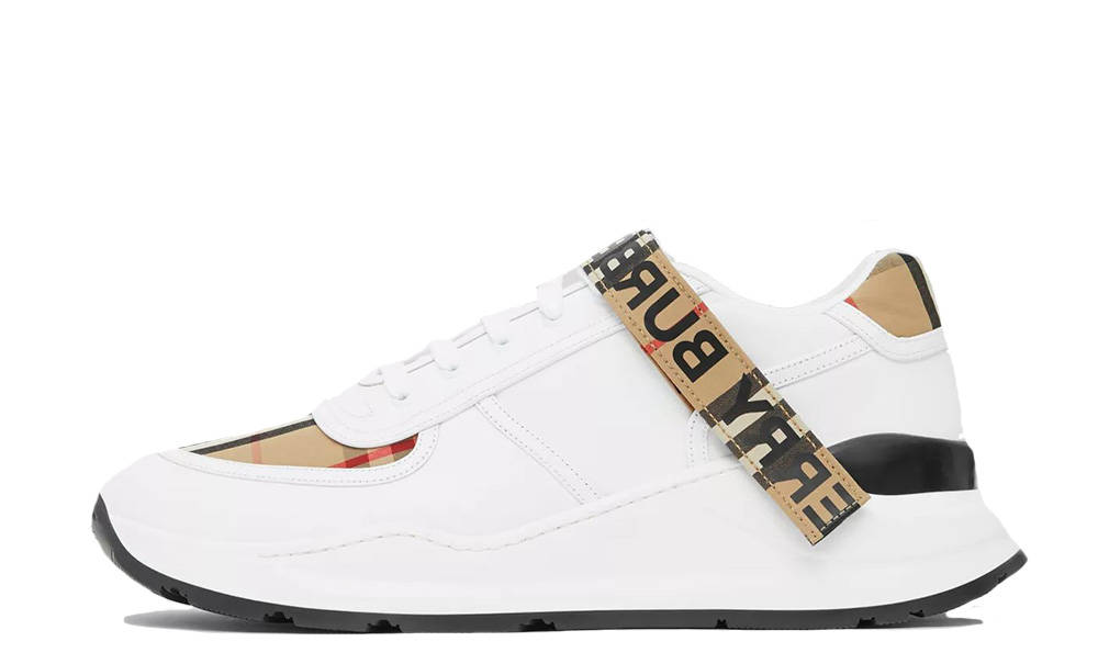 Burberry Vintage Check Logo Detail Beige White 80240521