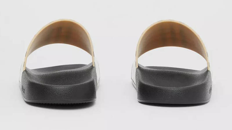 Burberry Vintage Check Slides Archive Beige