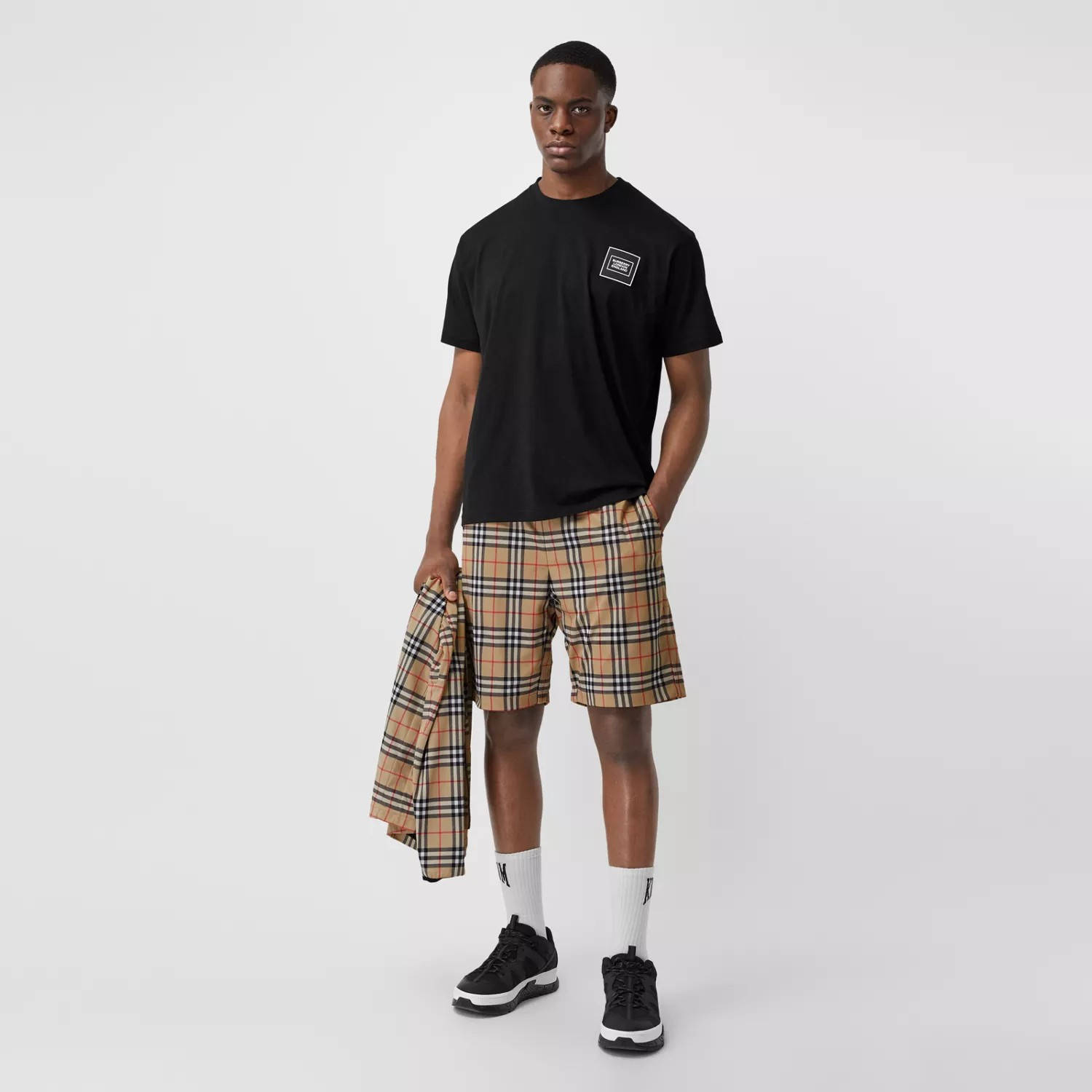 Burberry vintage sale check shorts