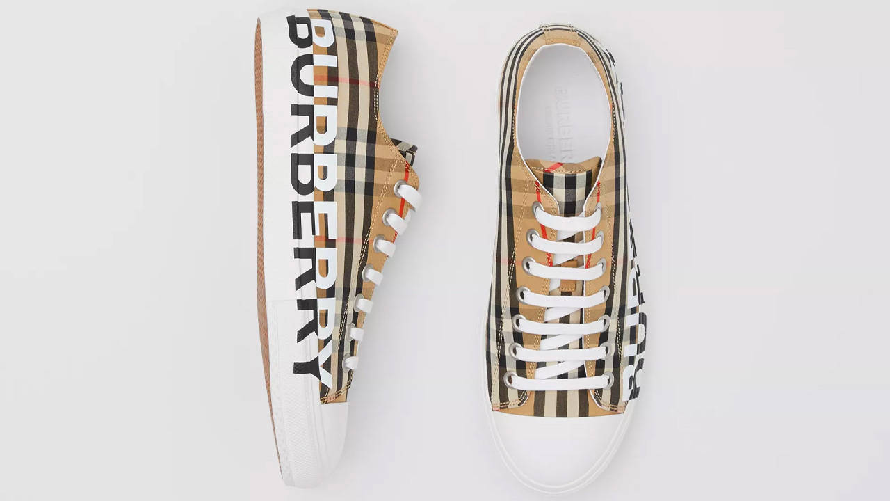 Give Your Collection a Luxe Upgrade With These Beautiful Burberry Sneakers