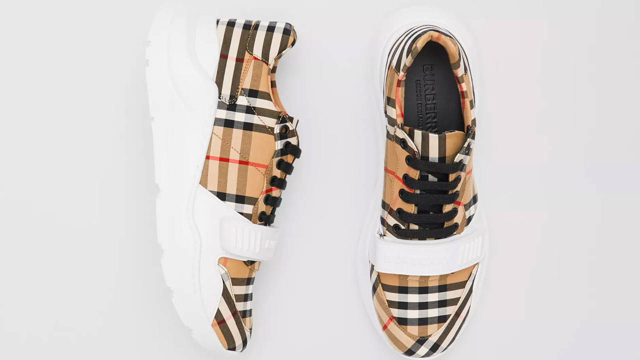 Give Your Collection a Luxe Upgrade With These Beautiful Burberry Sneakers