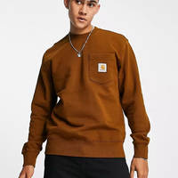 Carhartt WIP Pocket Sweatshirt Brown