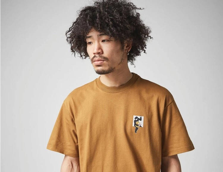 Carhartt WIP Teef T-Shirt Brown Detail