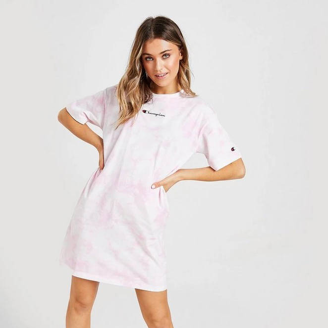 Champion Tie Dye T-Shirt Dress