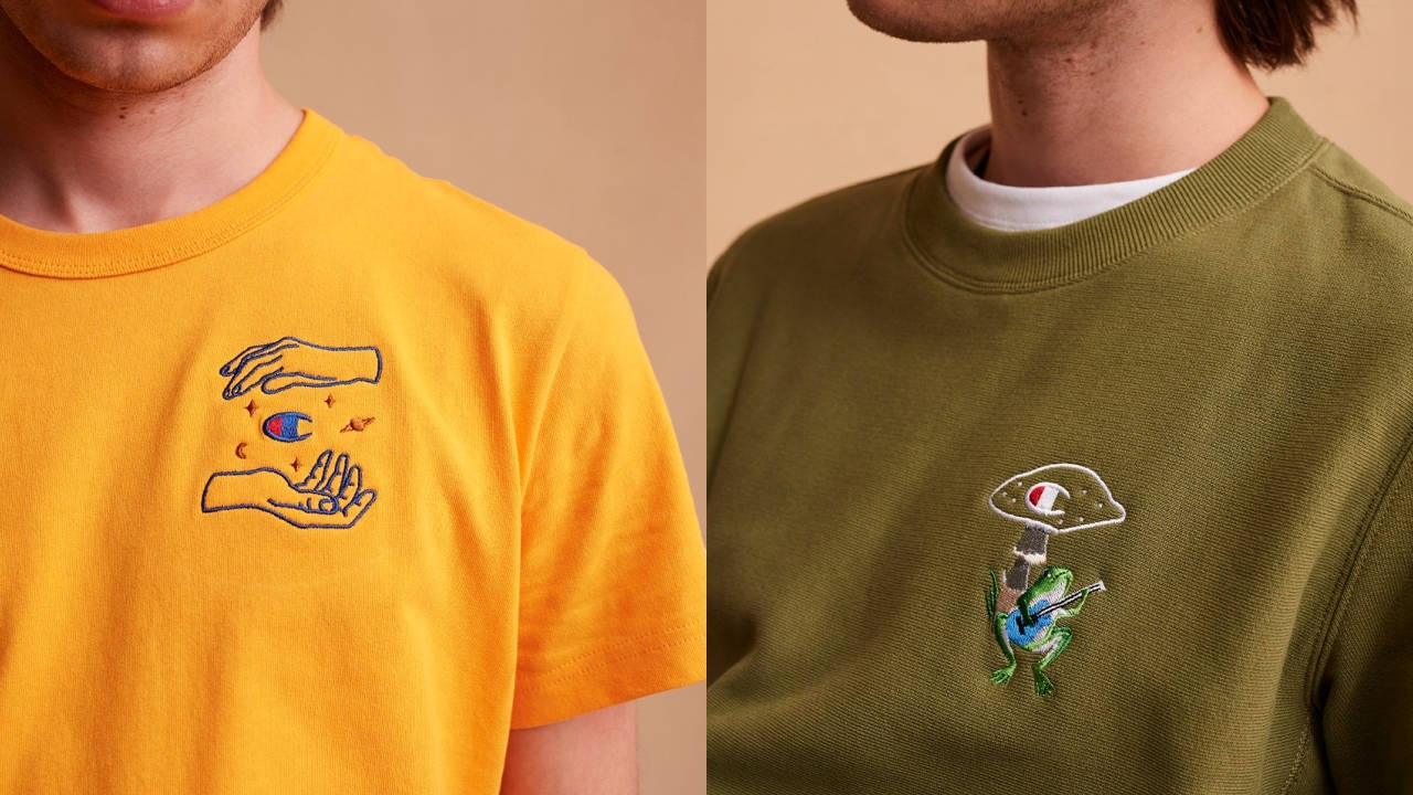 You Won't Have to Fantasise About Good Fits With This Percival x Champion "Daydreaming" Collab