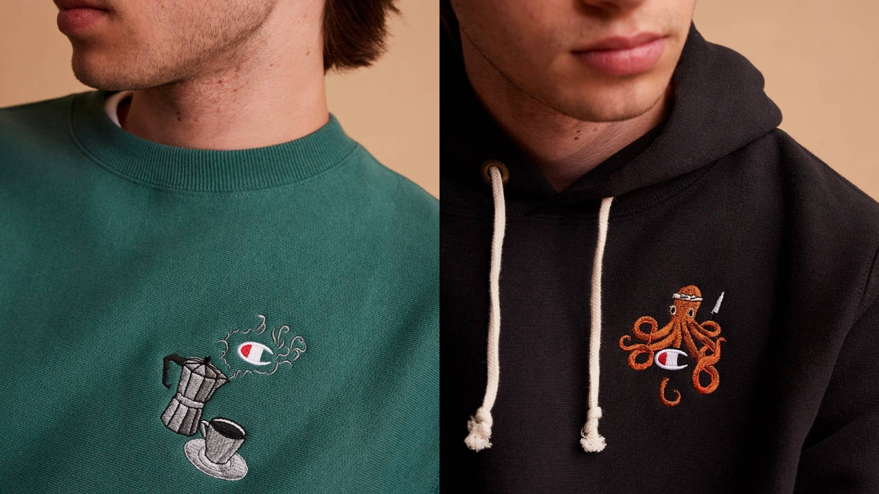 You Won't Have to Fantasise About Good Fits With This Percival x Champion "Daydreaming" Collab