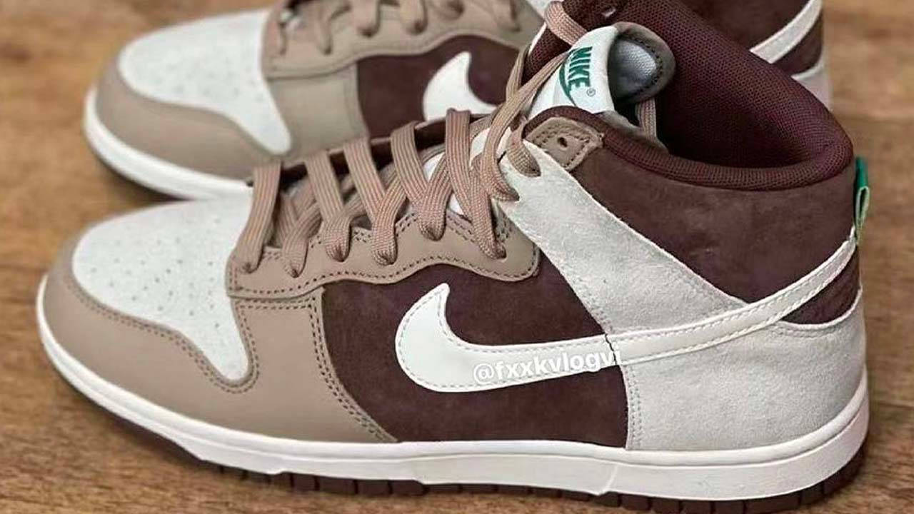 Nike Dunk High "Light Chocolate"
