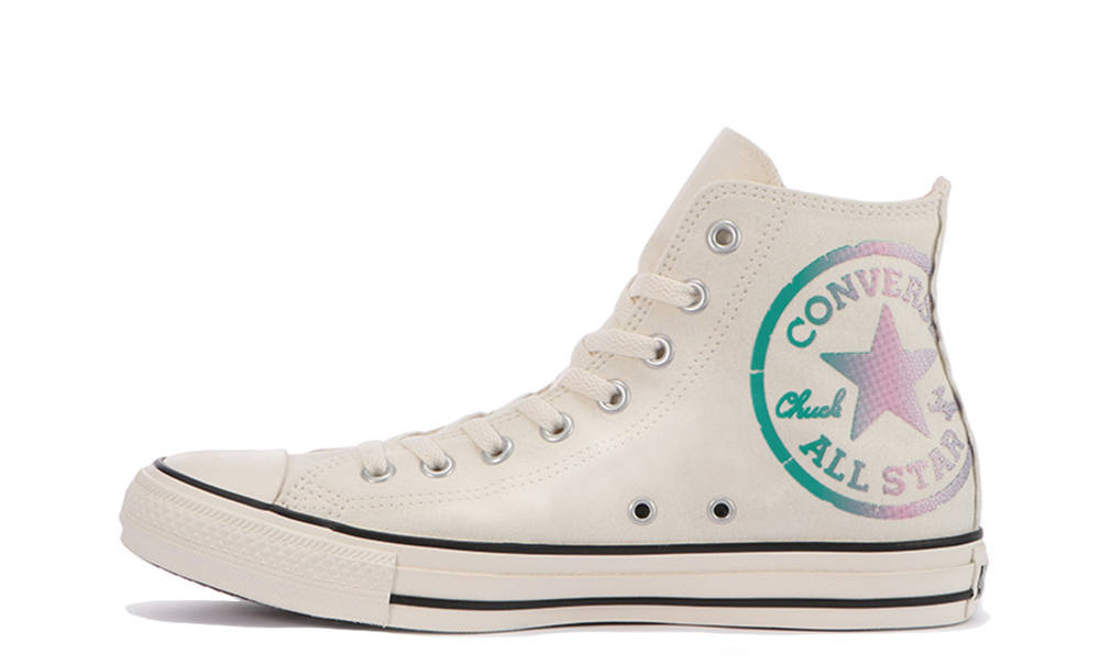 Converse All Start Damagetee Hi White