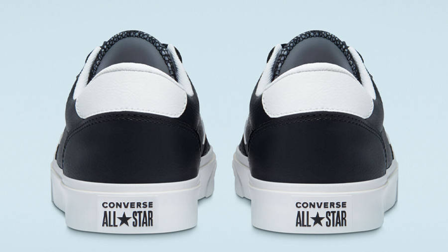 faux leather converse boulevard low top