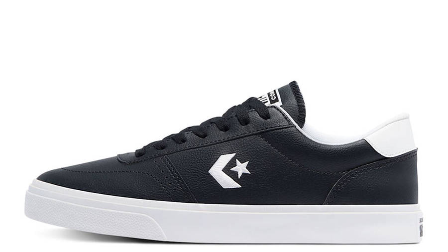 faux leather converse boulevard low top