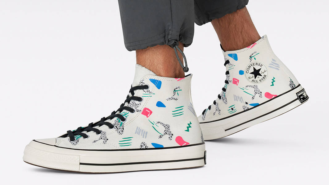 Converse Chuck 70 Archive Skate Hi Egret Court Green