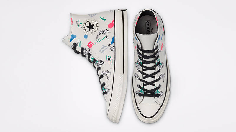 Converse Chuck 70 Archive Skate Hi Egret Court Green