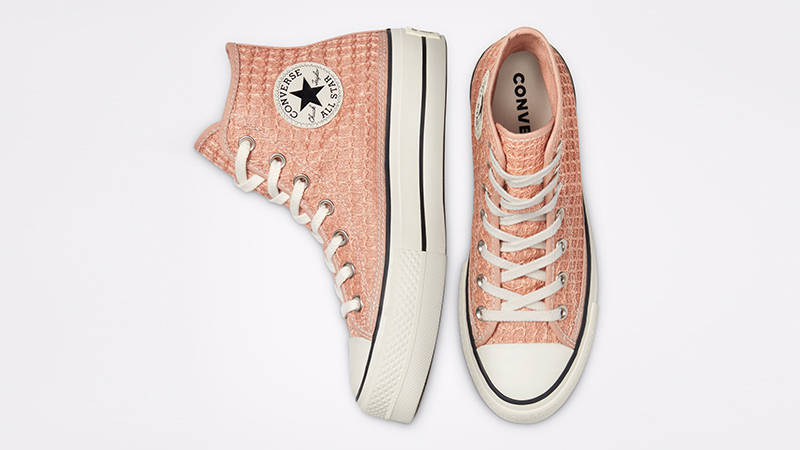 Converse Chuck Taylor Raffia Hi Vachetta Beige