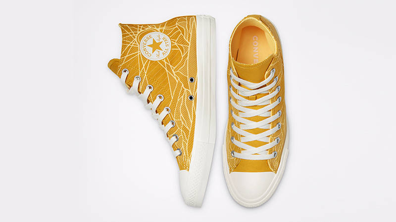 Converse Chuck Taylor Summer Daze Hi Gold Dart 170675C Top