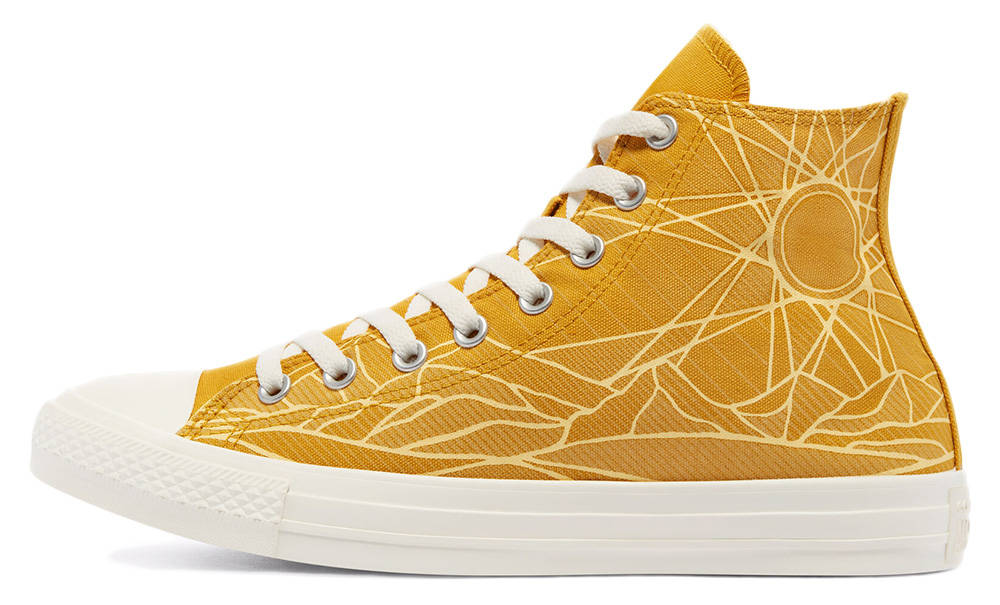 Converse Chuck Taylor Summer Daze Hi Gold Dart 170675C