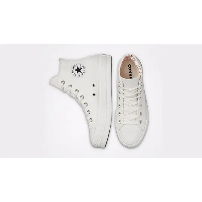 Converse Chuck Taylor Summer Denim Hi Vintage White