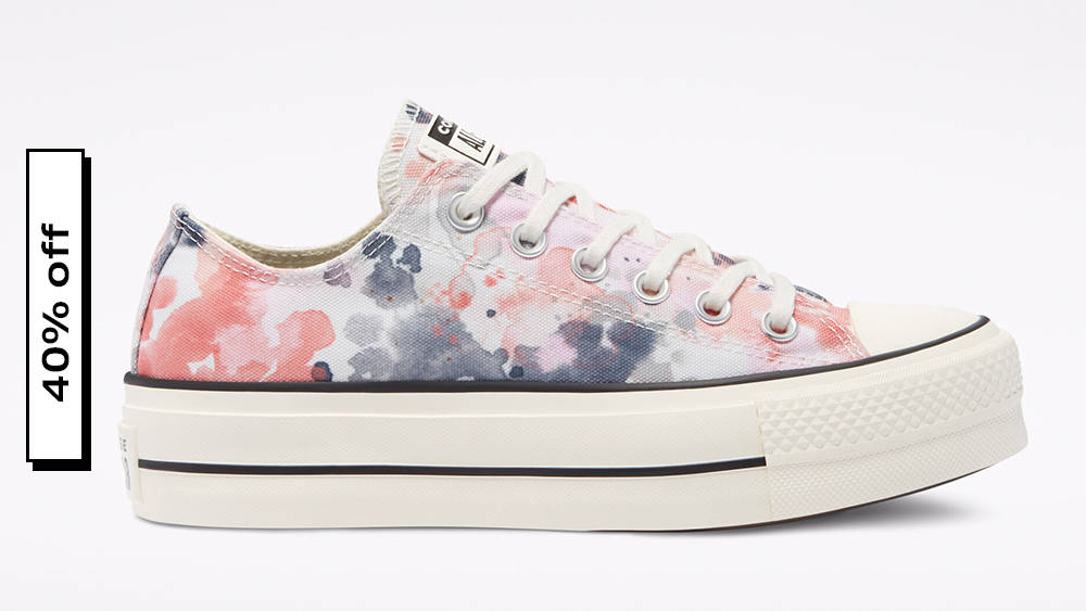 Converse Festival Platform Chuck Taylor All Star Low Top Terracotta Pink