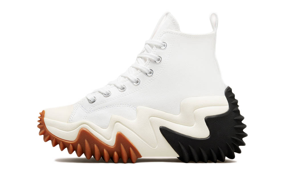 新品 CONVERSE RUN STAR MOTION HI CUT 23cm Converse Run Star Motion Hi White Black Gum Honey | Where To Buy