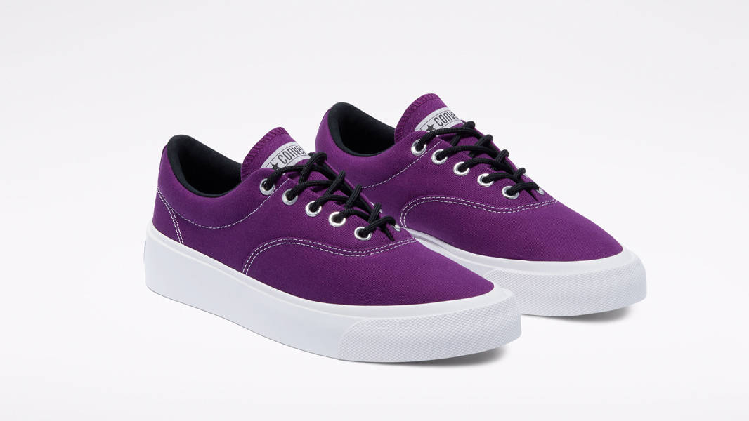 Converse Skid Grip CVO Low Top Nightfall Violet Front