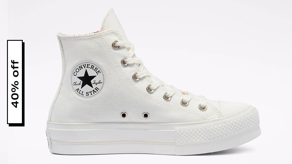 Converse Summer Denim Platform Chuck Taylor All Star High Top