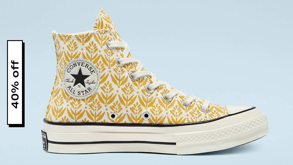 Converse Summer Spirit Chuck 70 High Top Gold Dart