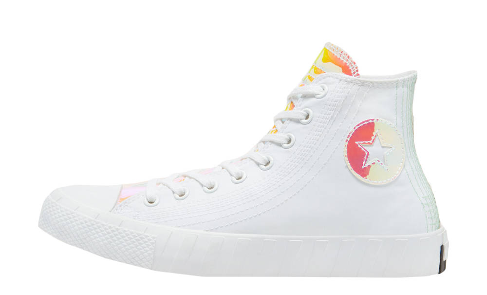 Converse UNT1TL3D Hi-Vis Iridescent High White