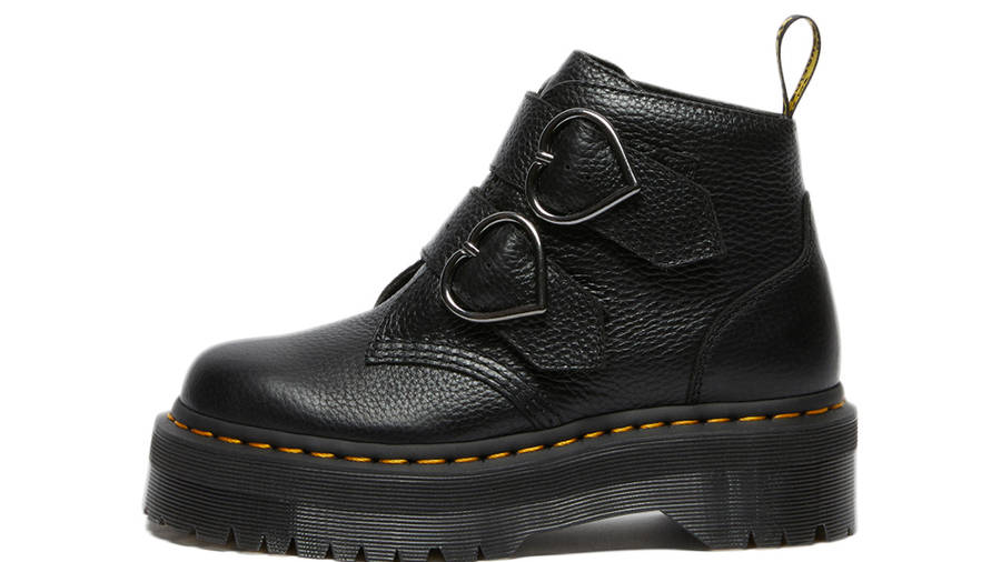 Dr Martens Devon Heart Boots Black | Where To Buy | 26439001 | The Sole ...