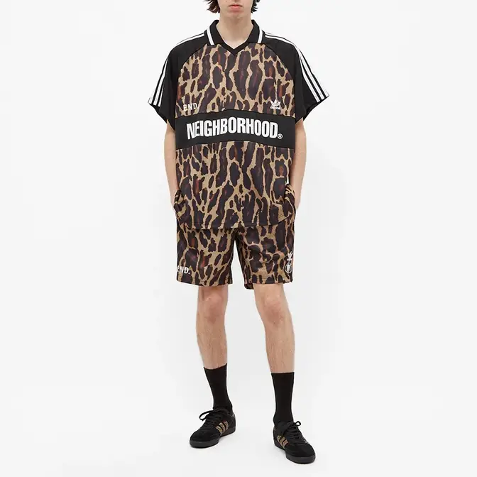 END x adidas x Neighborhood Oversize Vintage Jersery Leopard