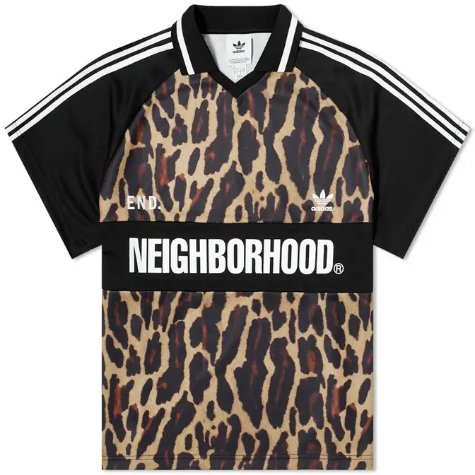 END x adidas x Neighborhood Oversize Vintage Jersery Leopard