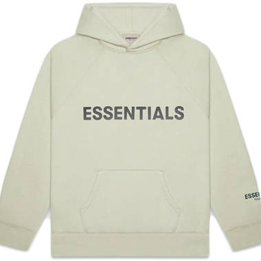 Fear of God ESSENTIALS 3D Silicon Applique Pullover Hoodie