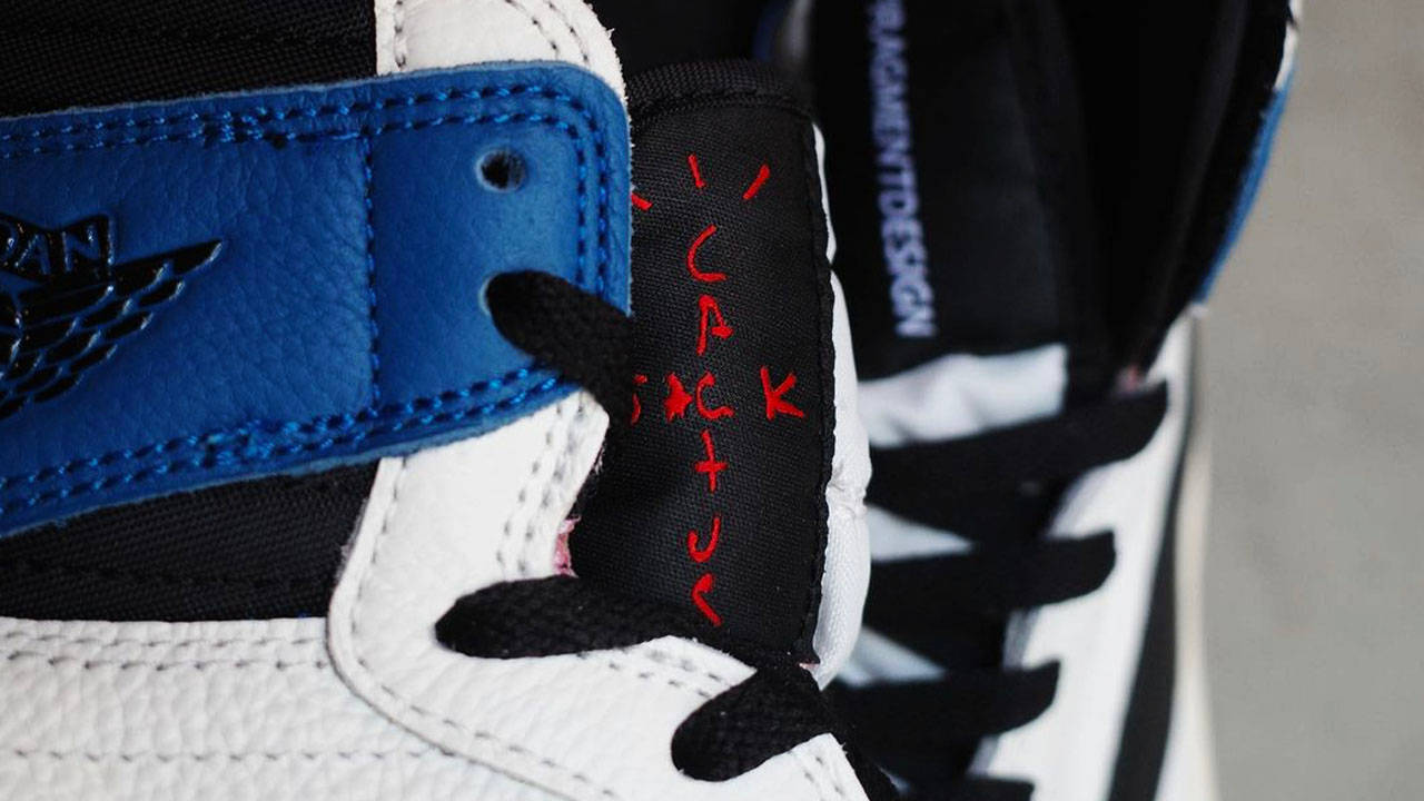 Travis Scott x fragment design x Air Jordan 1