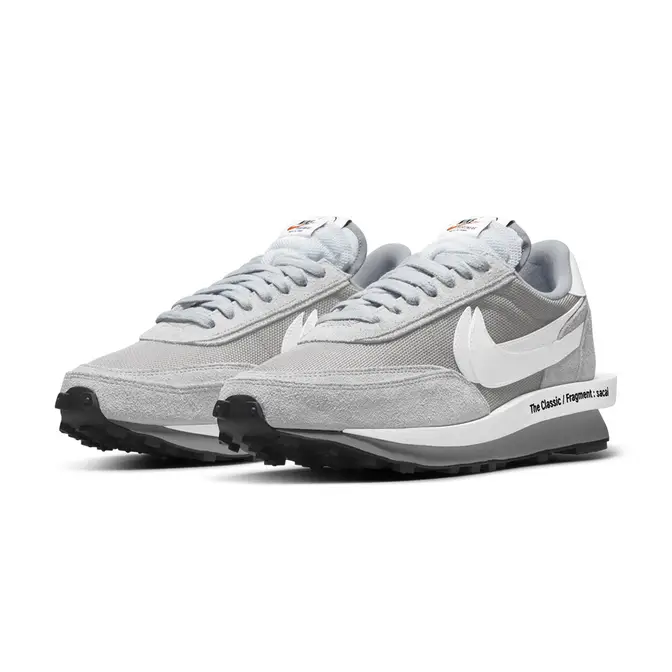 fragment design x sacai x Nike LDWaffle Grey White | Raffles