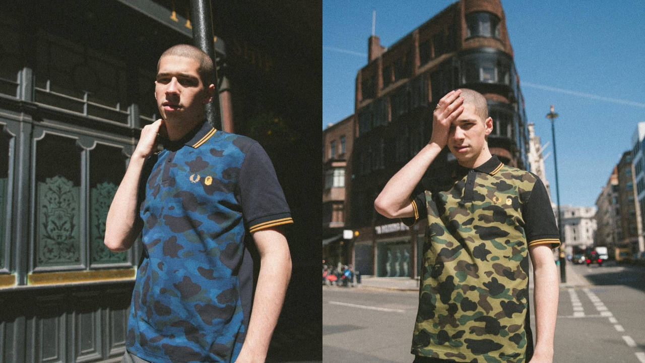 fred perry x a bathing ape コラボポロシ ヤツ Fred Perry x A Bathing Ape | Clash Magazine Music News, Reviews