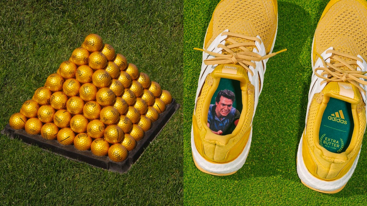 happy gilmore adidas shoes