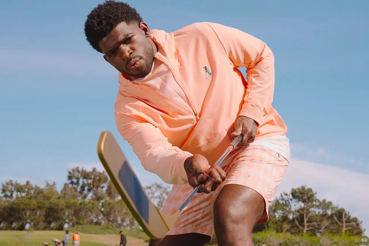 adidas golf adilette boost slide extra butter happy gilmore