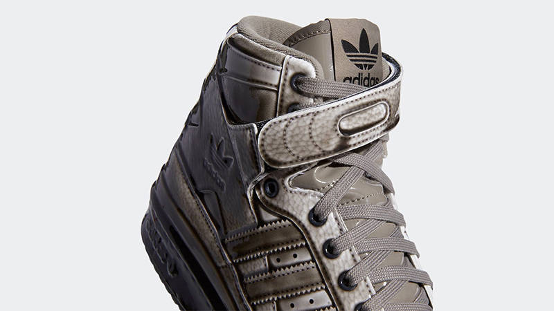Jeremy Scott x adidas Forum Hi Black G54999 closeup