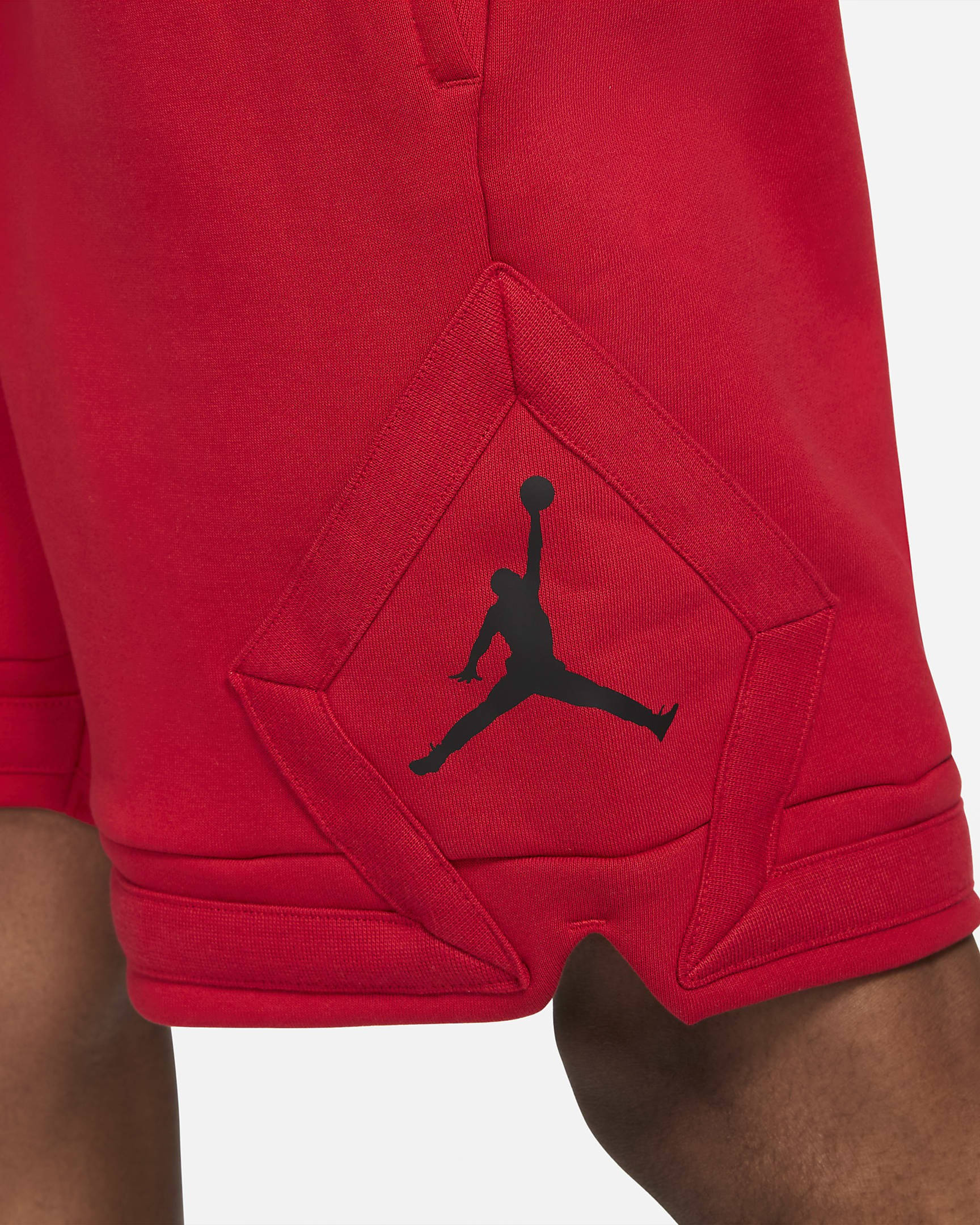 jordan essential fleece diamond shorts