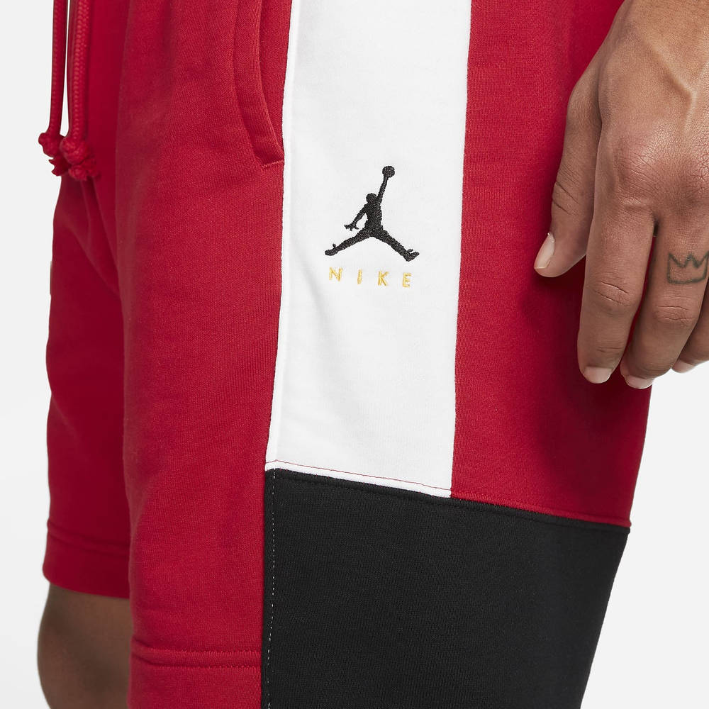 Jordan Jumpman Fleece Shorts - Gym Red | The Sole Supplier