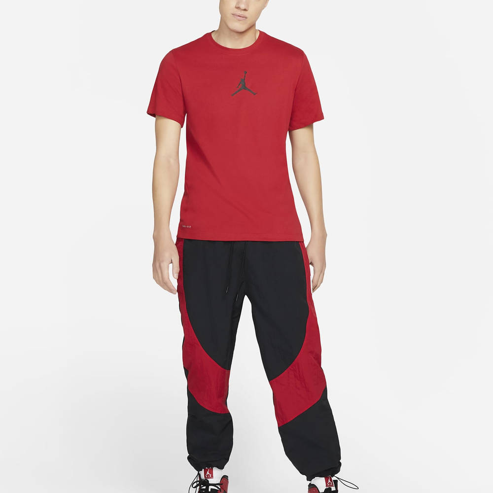 Jordan Jumpman Short-Sleeve Crew T-Shirt - Gym Red | The Sole Supplier