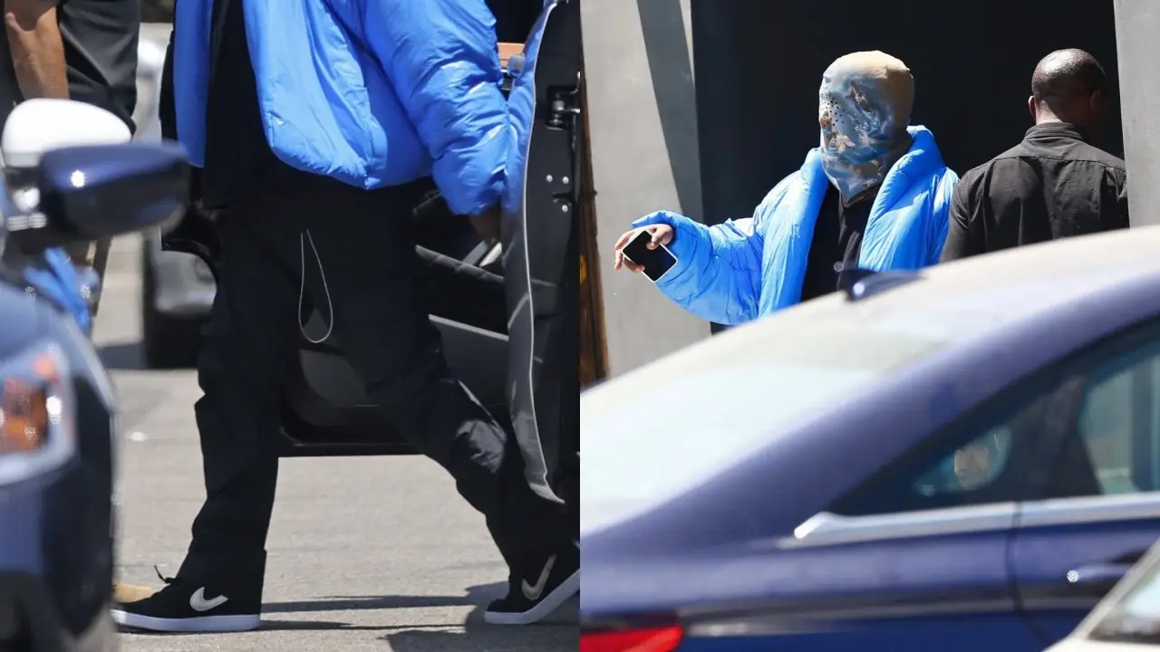 Kanye West Spotted by Paparazzi in LA Rocking Nike Vandals | The Sole ...