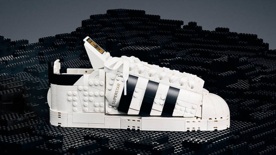 LEGO x adidas Superstar White Black FZ8497 side