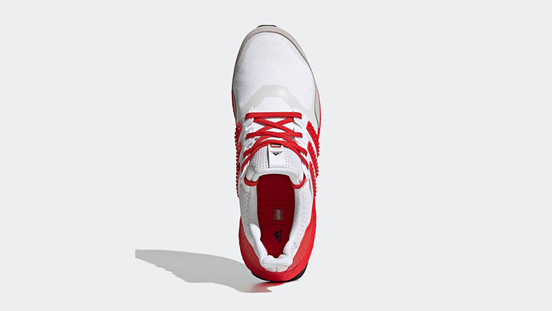 LEGO x adidas Ultra Boost White Red H67955 middle