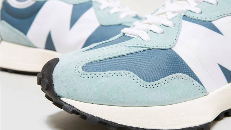 New Balance 327 Green White