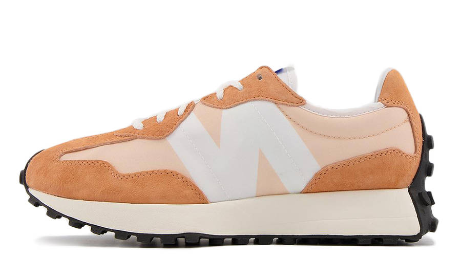 new balance 327 orange and white