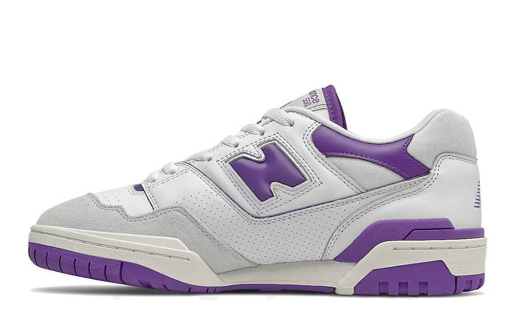 New Balance 550 White Purple